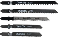 Tarcze do pił - MAKITA A-86898 wyrzynarka, piła wyrzynarkowa oraz ostrze do piły tarczowej 5 szt., Saw blade set 0088381151740 - miniaturka - grafika 1