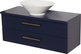 Gante Szafka wisząca z umywalką nablatową 100 cm Belli Gold BEL-GN-U100/39/2+BEL-GNB6 - Szafki łazienkowe Gante Szafka wisząca z umywalką nablatową 100 cm Belli Gold BEL-GN-U100/39/2+BEL-GNB6 - Szafki łazienkowe - miniaturka - grafika 1