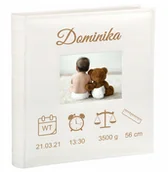 Albumy fotograficzne - Duży Album Dziecka metryczka 500 zdjęć Nadruk - miniaturka - grafika 1