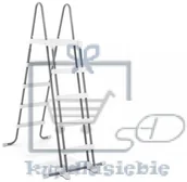 Akcesoria do basenów - Schodki bezpieczeństwa dla basenów - wysokość ściany do 1,32 - miniaturka - grafika 1