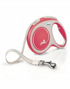 Flexi Smycz New Comfort Taśma L 5m/60kg czerwony - Smycze dla psów - miniaturka - grafika 6