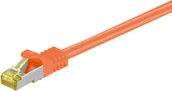 Kable miedziane - MicroConnect MicroConnect CAT 7 S/FTP RJ45 ORANGE 0.25m SFTP70025O - miniaturka - grafika 1