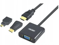 Adaptery i przejściówki - Unitek Adapter Vga - micro HDMI/mini Hdmi 0.2 m - miniaturka - grafika 1