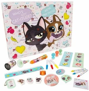 Hasbro Littlest Pet Shop Kalendarz Adwentowy Przybory Szkolne i Akcesoria LPS-6722 Z8A* - Przybory szkolne - miniaturka - grafika 3