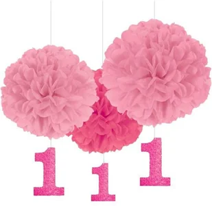 AMSCAN Pompony All aboard 40/17,8 cm 3 sztuki 180028 - Kinder party - miniaturka - grafika 3