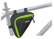 Kellys Torebka na ramę, Wedge czarno-zielony, 900 ml - Sakwy rowerowe - miniaturka - grafika 3