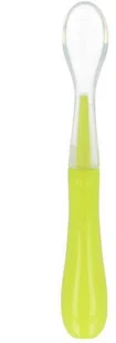 Akuku Łyżeczka silikonowa zielona - Sztućce dla dzieci - miniaturka - grafika 4