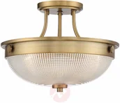 Lampy sufitowe - Elstead Lighting Lampa sufitowa Mantle z dyfuzorem, stary mosiądz - miniaturka - grafika 1