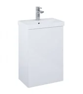 Szafki łazienkowe - Elita Kido Umywalka z szafką 46 cm biały połysk 169105 - miniaturka - grafika 1