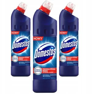 Domestos Płyn Wc Toalet Atlantic XXL 3x1250ml - Środki do WC - miniaturka - grafika 4