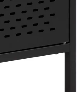 Actona Komoda Newcastle II czarna - Komody - miniaturka - grafika 2