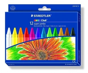 Staedtler 226 nc12  Noris Club Super Jumbo kredka kredą, 12 sztuk w etui - Kredki, ołówki, pastele i pisaki - miniaturka - grafika 2