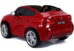 Import leantoys Auto na Akumulator Nowe BMW X6M Czerwone Lakierowane - Pojazdy elektryczne dla dzieci Import leantoys Auto na Akumulator Nowe BMW X6M Czerwone Lakierowane - Pojazdy elektryczne dla dzieci - miniaturka - grafika 9