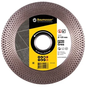 Baumesser Baumesser Tarcza diamentowa Pro Gres 125x2.0x8/20x22.23 4820067459933 - Akcesoria do elektronarzędzi - miniaturka - grafika 2