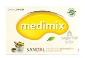 Mydła - MEDIMIX Ajurwedyjskie Mydło Sandałowe (dla skóry z niedoskonałościami) 125g - miniaturka - grafika 1