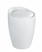 Kosze na bieliznę - Wenko Pufa Candy - kosz na pranie biały, 20 l - miniaturka - grafika 1