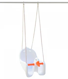 3TOYSM HUŚTAWKA OGRODOWA DLA DZIECI ŁABĘDŹ KUBEŁKOWA 10M+ H5 - Place zabaw - miniaturka - grafika 4