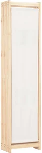 vidaXL Parawan 6-panelowy, kremowy, 240 x 170 x 4 cm, tkanina vidaXL - Parawany - miniaturka - grafika 4