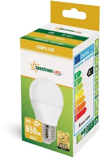 Spectrum SpectrumLED Led Kulka E-27 230v 8w Nw WOJ+14472 - Żarówki LED - miniaturka - grafika 3