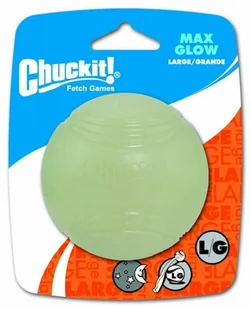 CHUCKIT MAX GLOW BALL 520020 - Zabawki dla psów - miniaturka - grafika 4
