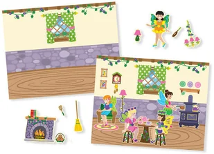Melissa&Doug Melissa and Doug Naklejki Wielorazowe Wróżki 18603 - Przybory szkolne - miniaturka - grafika 2