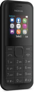 Nokia 105 Dual Sim Czarny - Telefony komórkowe Nokia 105 Dual Sim Czarny - Telefony komórkowe - miniaturka - grafika 2