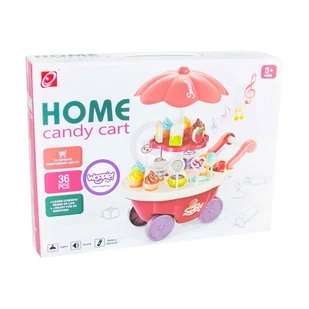 Woopie Lumarko Sklep Food Truck Cukiernia Wózek Stoisko Z Lodami Słodyczami Dźwięk Światło + 36 Akc! 29993 Lek - Zabawy w naśladowanie dorosłych - miniaturka - grafika 15