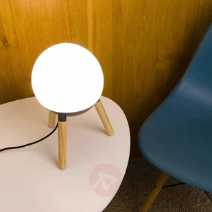 Faro Lorefar Lampa stołowa Mine z trójnożną podstawą - Lampy stojące - miniaturka - grafika 4