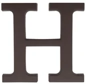Numery na dom - Litera H WYS. 9 CM - miniaturka - grafika 1
