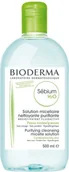 Kosmetyki do demakijażu - Bioderma Sebium H2O 500ml 22551 - miniaturka - grafika 1