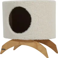 Legowiska dla kotów - Zolux ZOLUX Domek MONTANA 1 kol beżowy 504126 - miniaturka - grafika 1