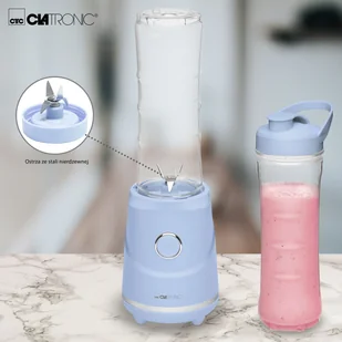 Clatronic SM 3694 Niebieski - Blendery kielichowe Clatronic SM 3694 Niebieski - Blendery kielichowe - miniaturka - grafika 4