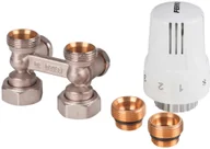 Głowice termostatyczne - Ferro Komplet termostatyczny ZTV01 prosty uniwersalny - miniaturka - grafika 1