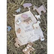 Zabawki AGD - JaBaDaBaDo Drewniane Zwierzątka Farma, Jabadabadoo - miniaturka - grafika 1