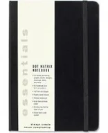 Szkolne artykuły papiernicze - Peter Pauper Press Notatnik Ess duży Czarny Kropki praca zbiorowa - miniaturka - grafika 1