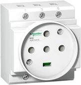 Gniazdka elektryczne - Schneider Electric Gniazdo modułowe trójfazowe 20A 400V 3P+N+T A9A15313 A9A15313 - miniaturka - grafika 1