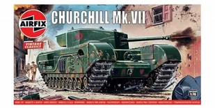 AirFix Model plastikowy Czołg Churchill MkVII + EKSPRESOWA 24H 01304V - Modele do sklejania - miniaturka - grafika 3