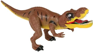 Import LEANToys Zestaw Dinozaurów Tyranozaur Rex Drzewka Akcesoria Dźwięk Światła LT-9720-0 - Figurki dla dzieci - miniaturka - grafika 3