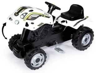 Smoby Traktor Xl Krówka - Jeździki dla dzieci - miniaturka - grafika 4