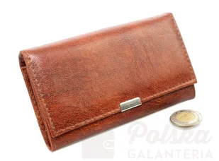 Haro (PL) Klasyczny Portfel Damski (PL) Poziomy Mały Skóra Włoska - Portfele - miniaturka - grafika 6