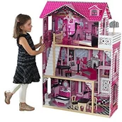 Domki dla lalek - KidKraft 65093 - domek dla lalek Amelia KKR65093 z windą - miniaturka - grafika 1
