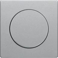 Gniazdka elektryczne - Berker Q1/Q3/Q7 aluminium klawisz ściemniacza obrotowego B_11376084 - miniaturka - grafika 1