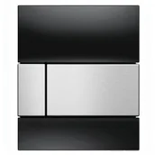 Przyciski spłukujące - TECE Square przycisk spłukujący ze szkła do pisuaru - Szkło czarne/przyciski sta - miniaturka - grafika 1