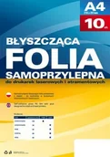 Artykuły biurowe - ARGO Folia samoprzylepna A4 biała opakowanie 10 sztuk AG7354 - miniaturka - grafika 1