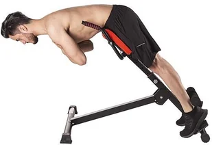 Ławeczka Rzymska Podparcie Nóg Prostowanie Pleców - Ławki treningowe - miniaturka - grafika 7