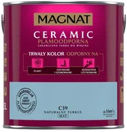 Farby wewnętrzne - Magnat CERAMIC 2.5L - ceramiczna farba do wnętrz - C39 Naturalny turkus - miniaturka - grafika 1
