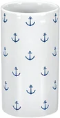 Kubki na szczoteczki do zębów - Kleine Wolke Kubek na szczoteczki do zębów Anchor Dark Blue 4004478279629 - miniaturka - grafika 1