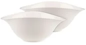 Miski i półmiski - Villeroy & Boch miska do sałaty/czasza  porcelana  2-częściowy zestaw  21 x 17 cm 16-3293-8411 - miniaturka - grafika 1