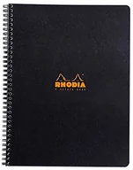 Notesy i bloczki - Rhodia Drut Związany 4 Kolory Książka, A4+, Kwadratowa Linijka - Różne kolory, Opakowanie 5 sztuk 19320C 19320C - miniaturka - grafika 1