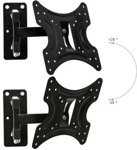 MOUNTY REGULOWANY UCHWYT ŚCIENNY WIESZAK TV LCD do 37 CALI - Uchwyty do telewizora - miniaturka - grafika 3